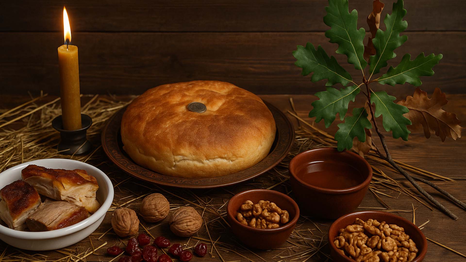 Srpski narodni običaji za Božić